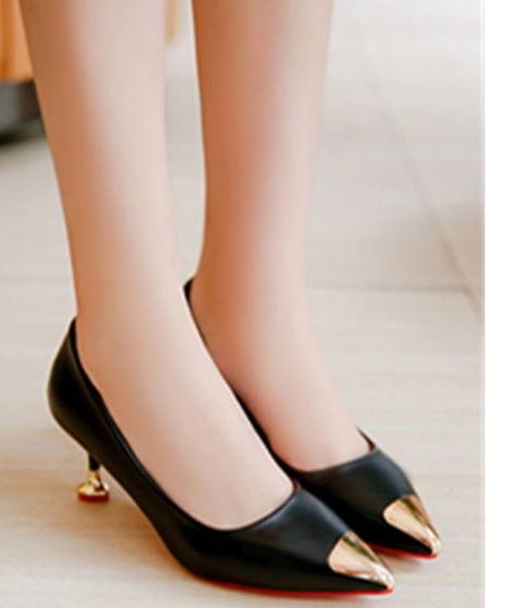 2019 Women's shoes in Spring and Autumn with New style High heel fine heel pointed end @QQ69861, Black
2019 Women's shoes in Spring and Autumn with New style High heel fine heel pointed end @QQ69861, Black