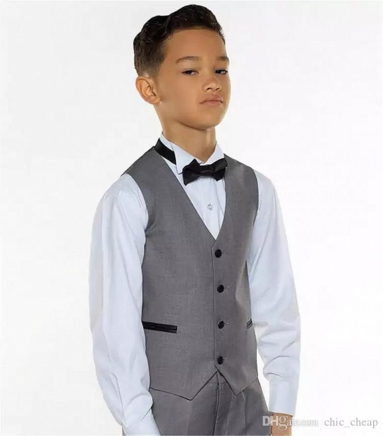 boys tuxedos dinner suits three piece little boy suit black shawl lapel formal suits tuxedo kids children formal wear jacketsvestspants