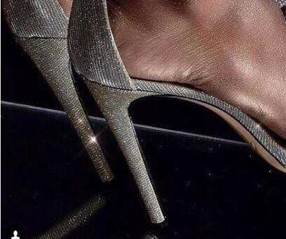 Hot Sale-man Water drill pointed high heel shoes
