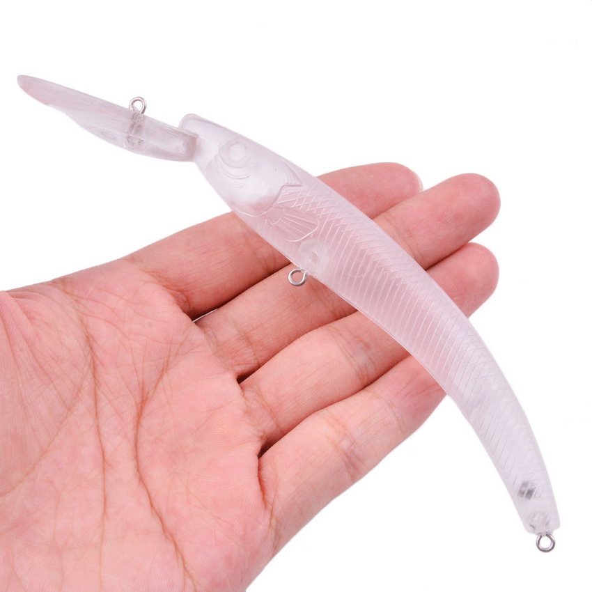 20PC Unpainted 16cm 12.5g Wobbler Fishing Lure Big Crankbait Minnow Bass Trolling Artificial Bait Pike Carp Lures Fishing Tackle
20PC Unpainted 16cm 12.5g Wobbler Fishing Lure Big Crankbait Minnow Bass Trolling Artificial Bait Pike Carp Lures Fishing Tackle