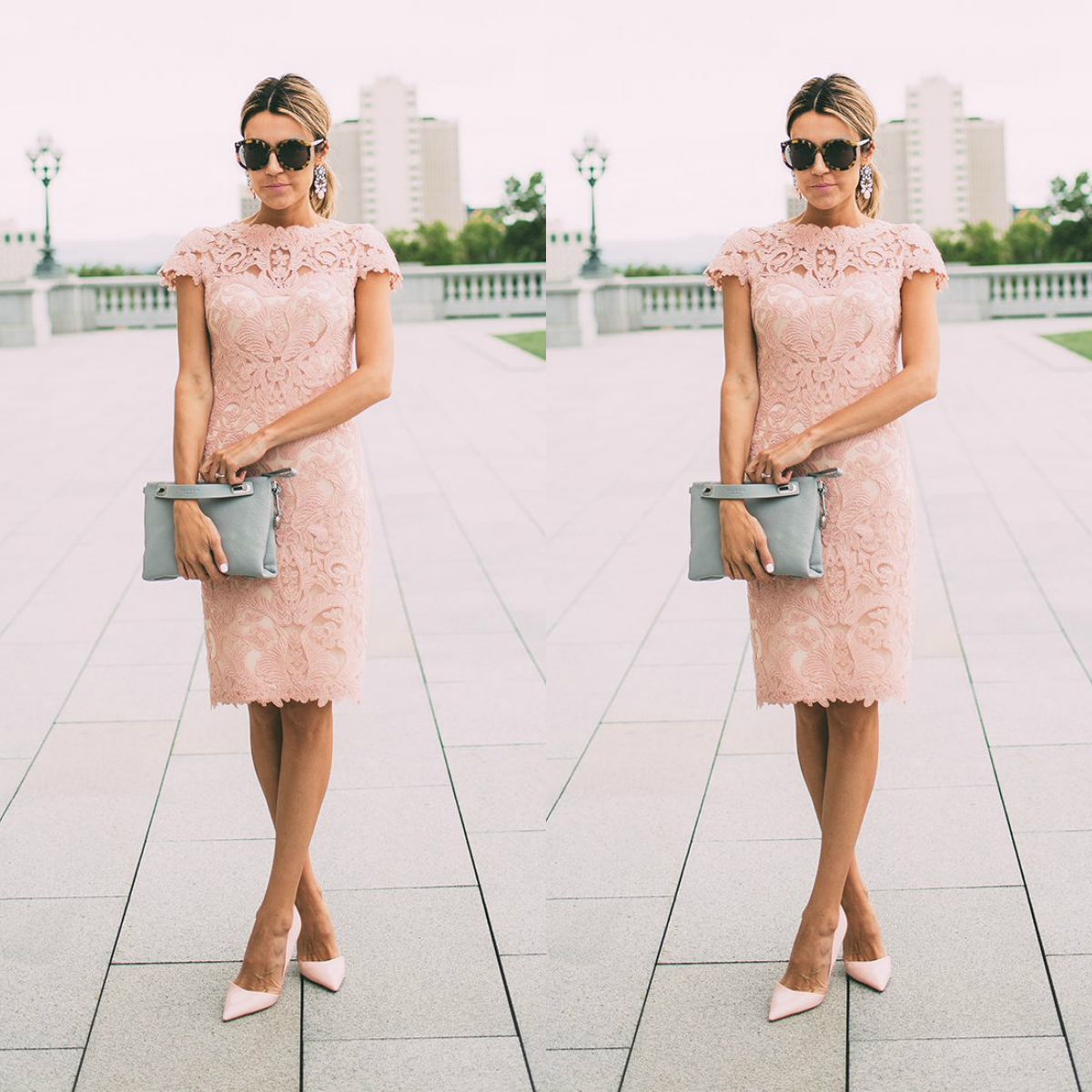 Elegant Pink Lace Mother Of The Bride Dresses Cap Sleeve Knee Length Mothers Gowns Plus Size Customized Wedding Guests Dress
Elegant Pink Lace Mother Of The Bride Dresses Cap Sleeve Knee Length Mothers Gowns Plus Size Customized Wedding Guests Dress