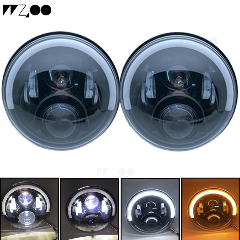 7 Inch Round Led Headlight 12V 24V Auto 60W High-Low Beam DRL for Off Road Toyota Passat Mazda Lada Jeep Car-styling
7 Inch Round Led Headlight 12V 24V Auto 60W High-Low Beam DRL for Off Road Toyota Passat Mazda Lada Jeep Car-styling