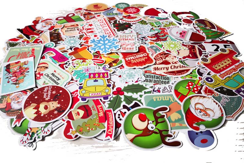 100 Pcs Vinyl Waterproof Car Stickers and Decals for Laptop, Water Bottles, Macbook, Computer, Skateboard, Luggage Decal Graffiti Patches