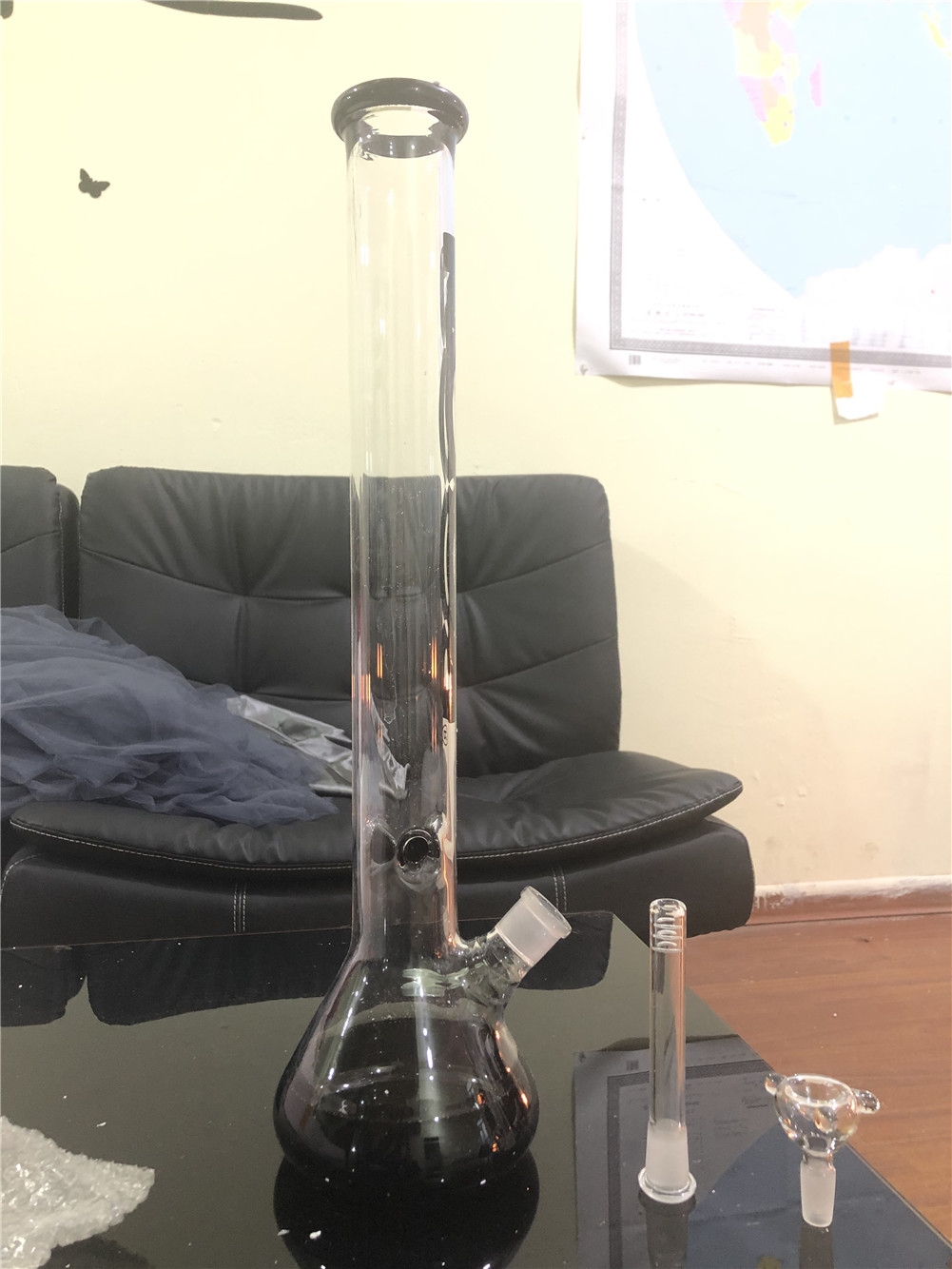 hookahs 18.8 mm Male Joint Glass Bowl 20 Inches Big Bongs Beaker Bong Wall Super Heavy Water Pipes With
hookahs 18.8 mm Male Joint Glass Bowl 20 Inches Big Bongs Beaker Bong Wall Super Heavy Water Pipes With