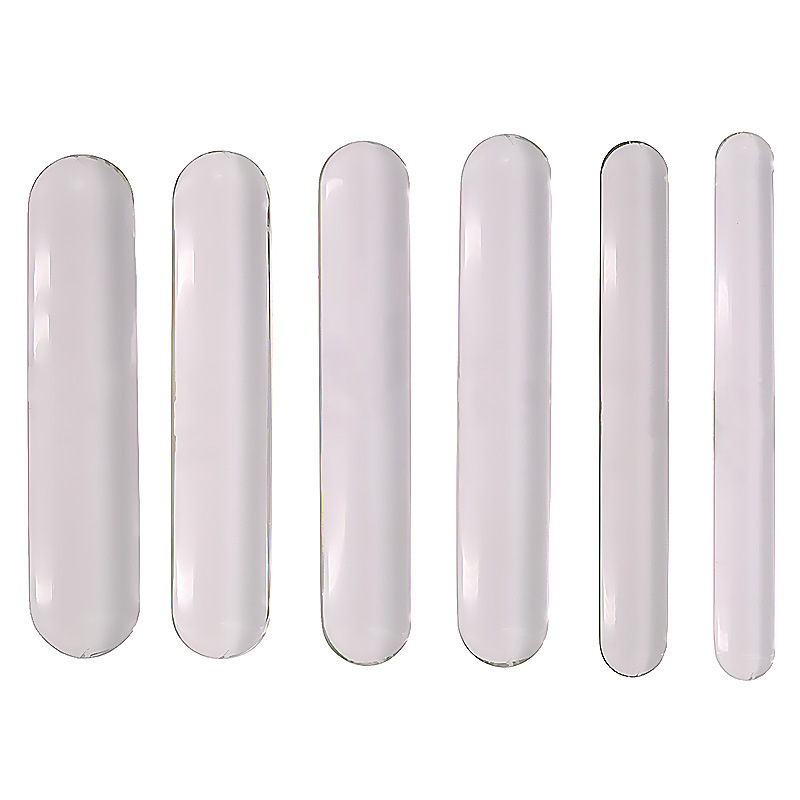 Smooth and rounded double big glass dildo rod glass anal dildo plug sex toys for woman lesbian sex shop dildos for men gay Y200422