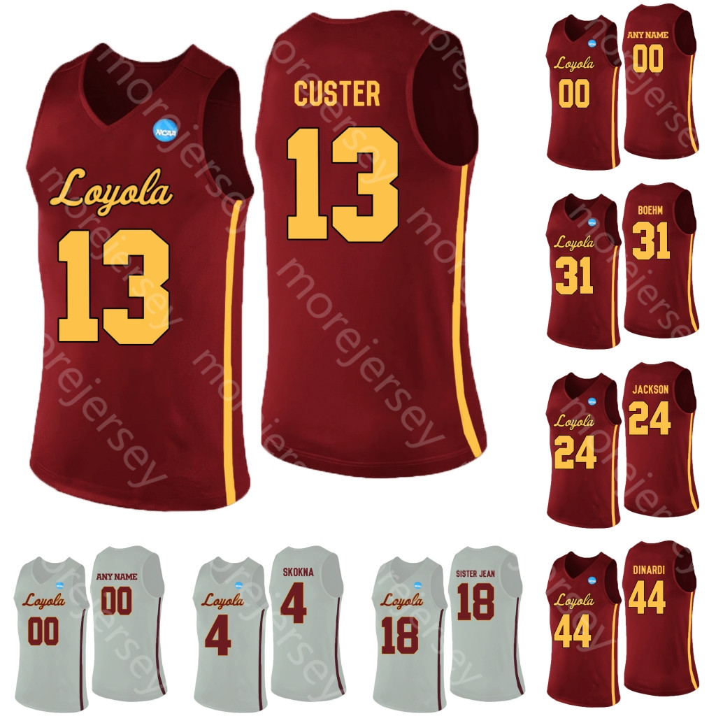 2020 Loyola Ramblers Basketball Jersey NCAA College Marques Townes Cameron Krutwig Marquise Kennedy Tom Welch Paxson Wojcik Size S-2XL, White
2020 Loyola Ramblers Basketball Jersey NCAA College Marques Townes Cameron Krutwig Marquise Kennedy Tom Welch Paxson Wojcik Size S-2XL, White