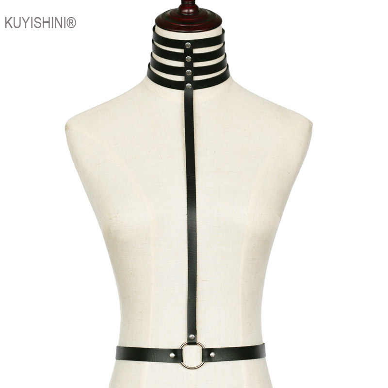 Gothic Punk Harajuku Harness Body Bondage Belts Sexy Women Waist Belt Leather Straps Suspenders Garters
Gothic Punk Harajuku Harness Body Bondage Belts Sexy Women Waist Belt Leather Straps Suspenders Garters