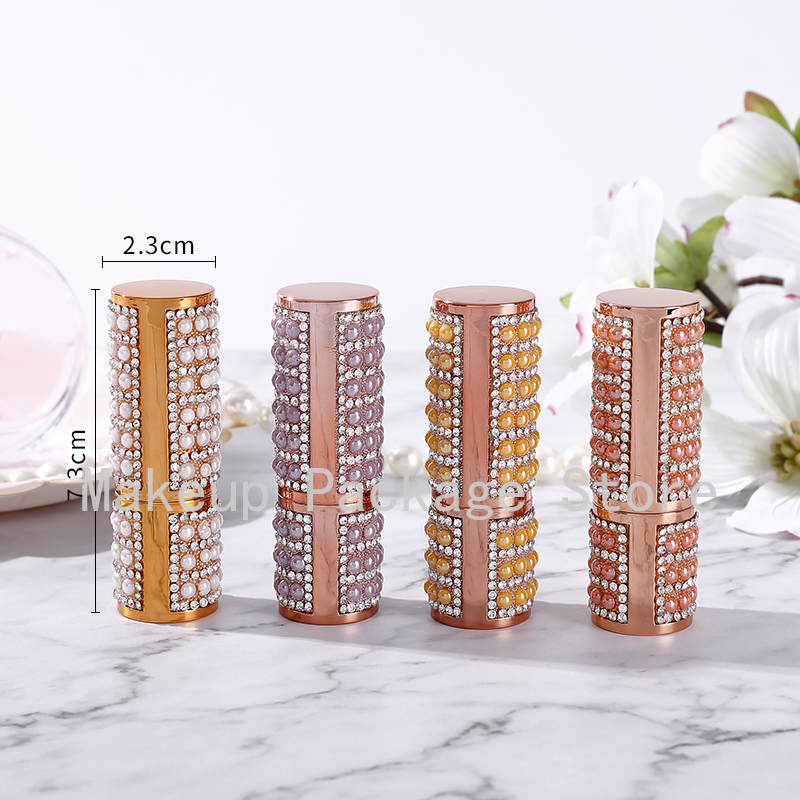 10/30/50pcs 12.1mm Round Empty Pearl Lipstick Tube, DIY White/Orange Lip Container, Refillable Cosmetics Lipstick Packaging
10/30/50pcs 12.1mm Round Empty Pearl Lipstick Tube, DIY White/Orange Lip Container, Refillable Cosmetics Lipstick Packaging
