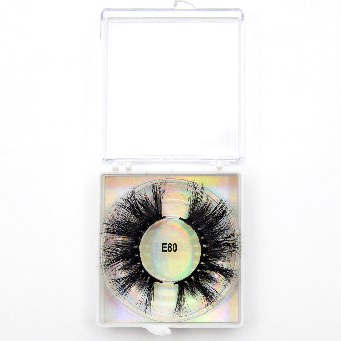 New 3D 25mm Lashes Mink Dramatic Volume Eyelashes Crisscross Fake Eyelashes Cruelty Free Real M Eyelash Makeup