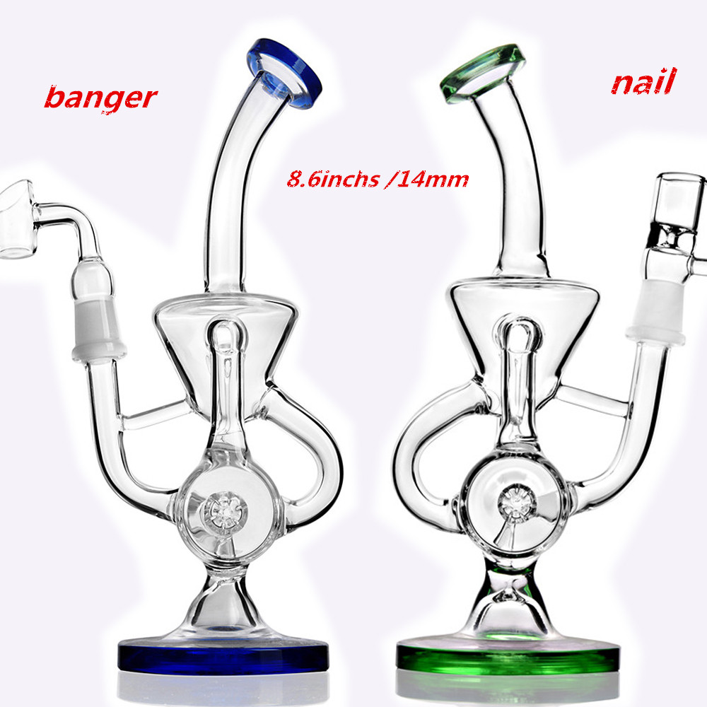 8.9 Inchs Unique Bong Thick Glass Water Bongs Water Pipes Heady dab Rigs Recycler Oil Rigs With 14mm Bowl Hookahs
8.9 Inchs Unique Bong Thick Glass Water Bongs Water Pipes Heady dab Rigs Recycler Oil Rigs With 14mm Bowl Hookahs