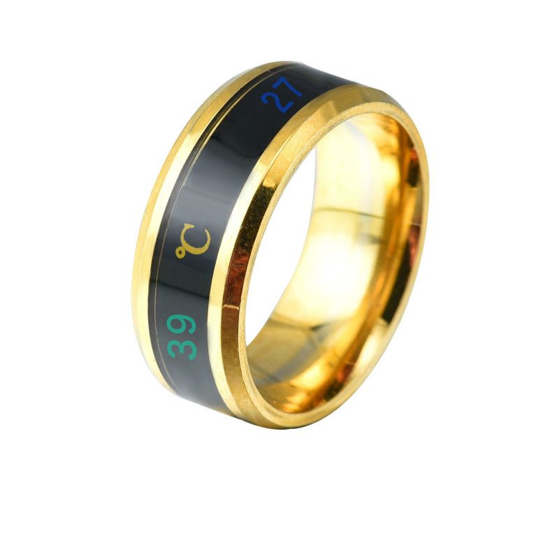 New Temperature Ring Titanium Steel Mood Emotion Feeling Intelligent Temperature Sensitive Rings for Women Men Waterproof Jewelry
New Temperature Ring Titanium Steel Mood Emotion Feeling Intelligent Temperature Sensitive Rings for Women Men Waterproof Jewelry