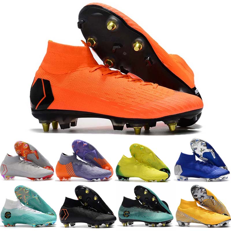 Mens 360 Elite Ronaldo FG CR Soccer Shoes Chaussures Football Boots High Ankle Soccer Cleats, 01
Mens 360 Elite Ronaldo FG CR Soccer Shoes Chaussures Football Boots High Ankle Soccer Cleats, 01