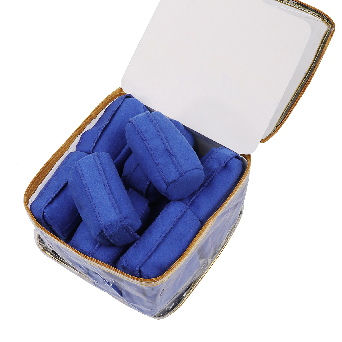 8/16pcs Hair Rollers Sleep Styler Kit Long Cotton Curlers Diy Styling Tools Blue Color Magic Hair Dressing Charming Hairstyle