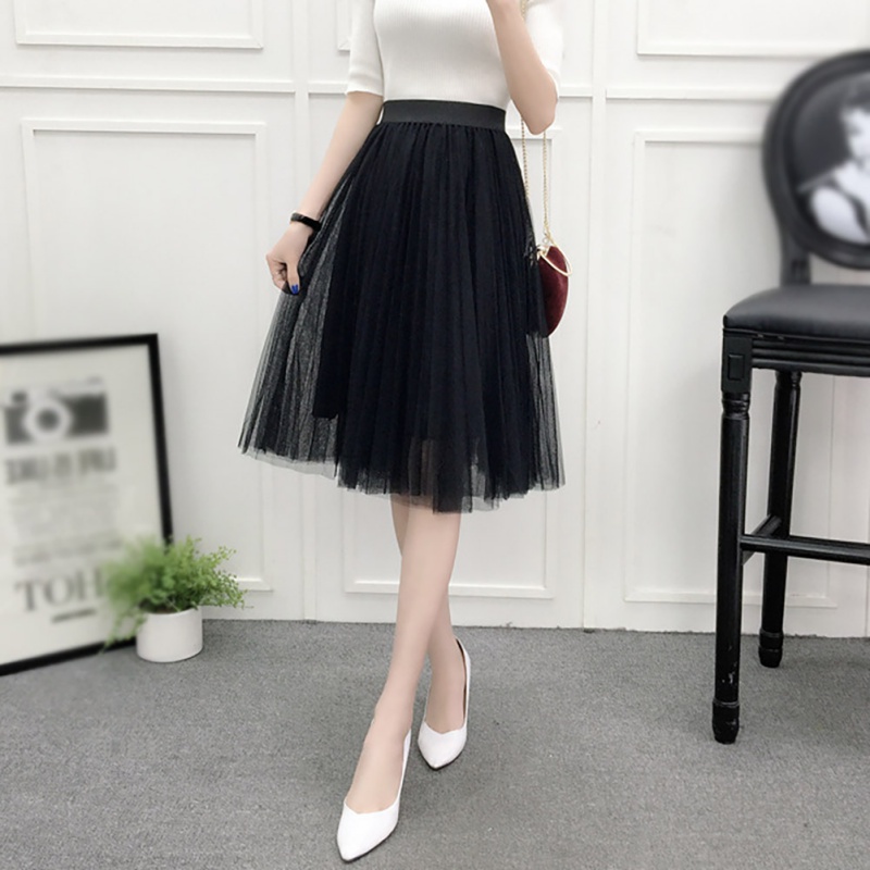 Womens Black Gray White Adult Tulle Skirt New Tulle Skirts Elastic High Waist Pleated Midi Skirts Wholesale
Womens Black Gray White Adult Tulle Skirt New Tulle Skirts Elastic High Waist Pleated Midi Skirts Wholesale
