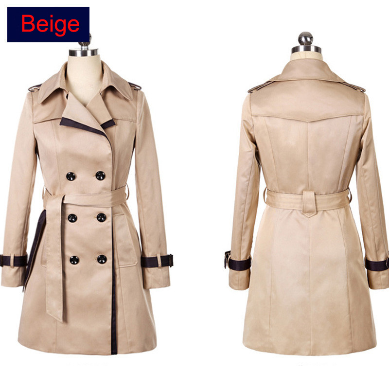 Women's Windbreaker Trench Coat Female Spring Autumn Overcoat Women Trench Coats Overwear Casaco Feminino Clothes Chaqueta Mujer