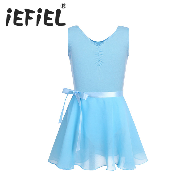 iEFiEL Girls Sleeveless Ballet Dance Gymnastics Leotard Tutu Dress Class Dancing Costume Dancewear Leotard with Chiffon Skirt, Black
iEFiEL Girls Sleeveless Ballet Dance Gymnastics Leotard Tutu Dress Class Dancing Costume Dancewear Leotard with Chiffon Skirt, Black