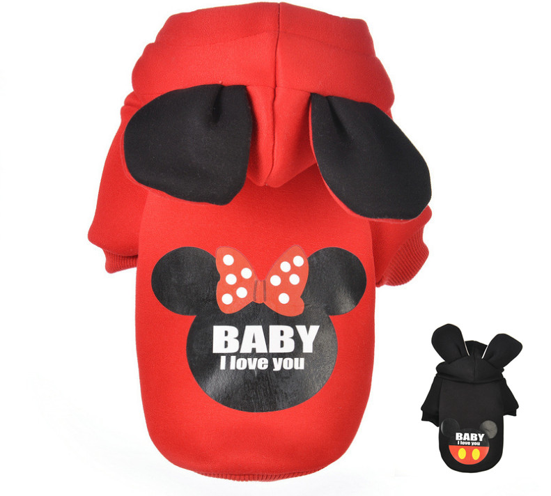 Pet dog hoodie fashion pet dog clothing clothes coat red black autumn spring clothing for dog puppy
Pet dog hoodie fashion pet dog clothing clothes coat red black autumn spring clothing for dog puppy