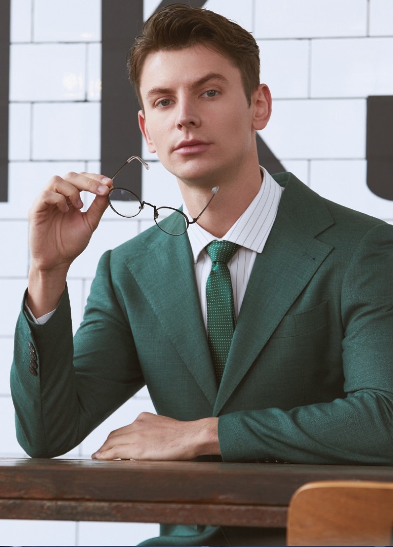 Mint Green Men Suits High Quality Two Pieces(Jacket+Pants) Groom Wear Wedding Tuxedos Custom Made Prom Blazer