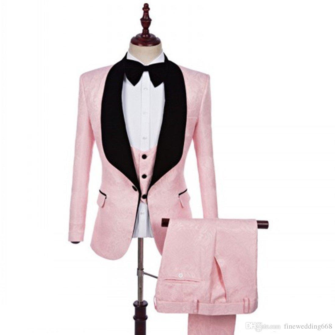 Pink Jacquard tuxedos groom wedding men suits mens wedding suits tuxedo costumes de smoking pour hommes men(Jacket+Pants+Tie+Vest) 020, Same as image
Pink Jacquard tuxedos groom wedding men suits mens wedding suits tuxedo costumes de smoking pour hommes men(Jacket+Pants+Tie+Vest) 020, Same as image