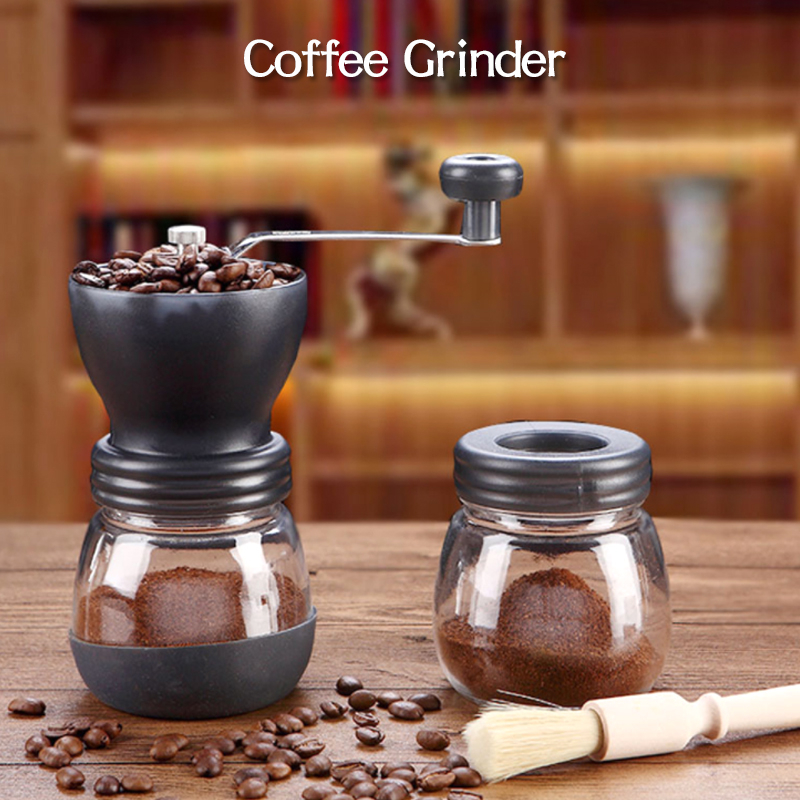 Manual Coffee Machine Grinder Glass Jar for Household Kitchen Grinding Supplies Multipurpose Coffee Spice Bean Grinder
Manual Coffee Machine Grinder Glass Jar for Household Kitchen Grinding Supplies Multipurpose Coffee Spice Bean Grinder