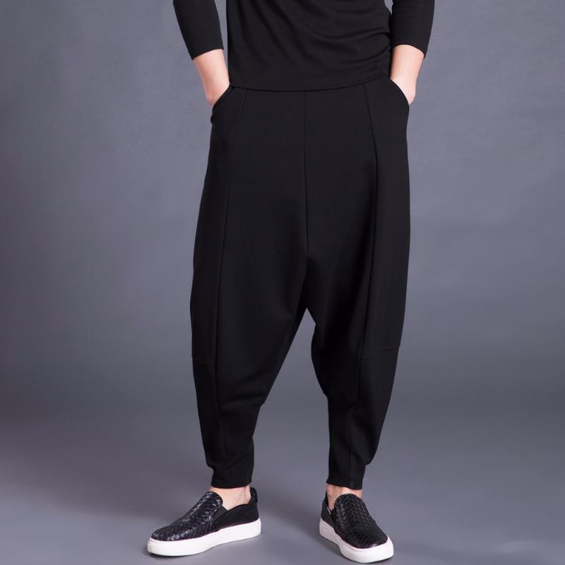 3XL! New 2019 Men' Clothing Spring and autumn leisure personality pants loose Haren pants baggy costumes, Black
3XL! New 2019 Men' Clothing Spring and autumn leisure personality pants loose Haren pants baggy costumes, Black