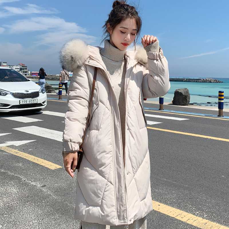 2019 Warm Thicken Women Winter Jacket Hooded With Fur Ladies Casual Long Parka Outwear Korean Style Ladies Coat, Beige
2019 Warm Thicken Women Winter Jacket Hooded With Fur Ladies Casual Long Parka Outwear Korean Style Ladies Coat, Beige