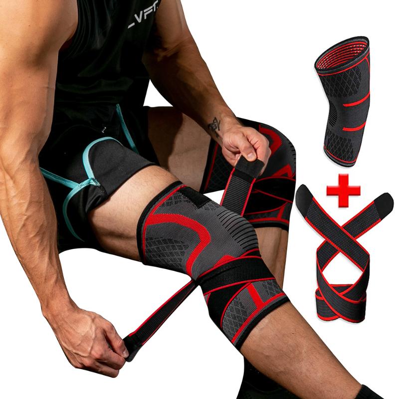 1PC Sports Kneepad Pressurized Elastic Knee Pads Support Fitness Gear Cycling Motocycle Basketball Volleyball Brace Protector
1PC Sports Kneepad Pressurized Elastic Knee Pads Support Fitness Gear Cycling Motocycle Basketball Volleyball Brace Protector