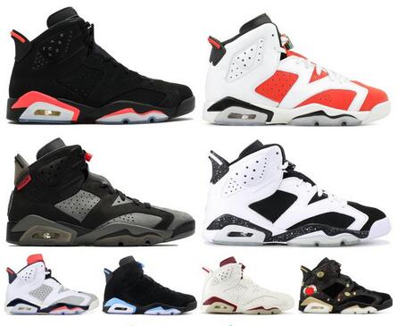 Infrared Bred 6 6s Mens Basketball Shoes Gatorade Carmine UNC Oreo Tinker Chrome Black Cat alternate Cheap designer Sneakers Trainers, Metallic silve
Infrared Bred 6 6s Mens Basketball Shoes Gatorade Carmine UNC Oreo Tinker Chrome Black Cat alternate Cheap designer Sneakers Trainers, Metallic silve