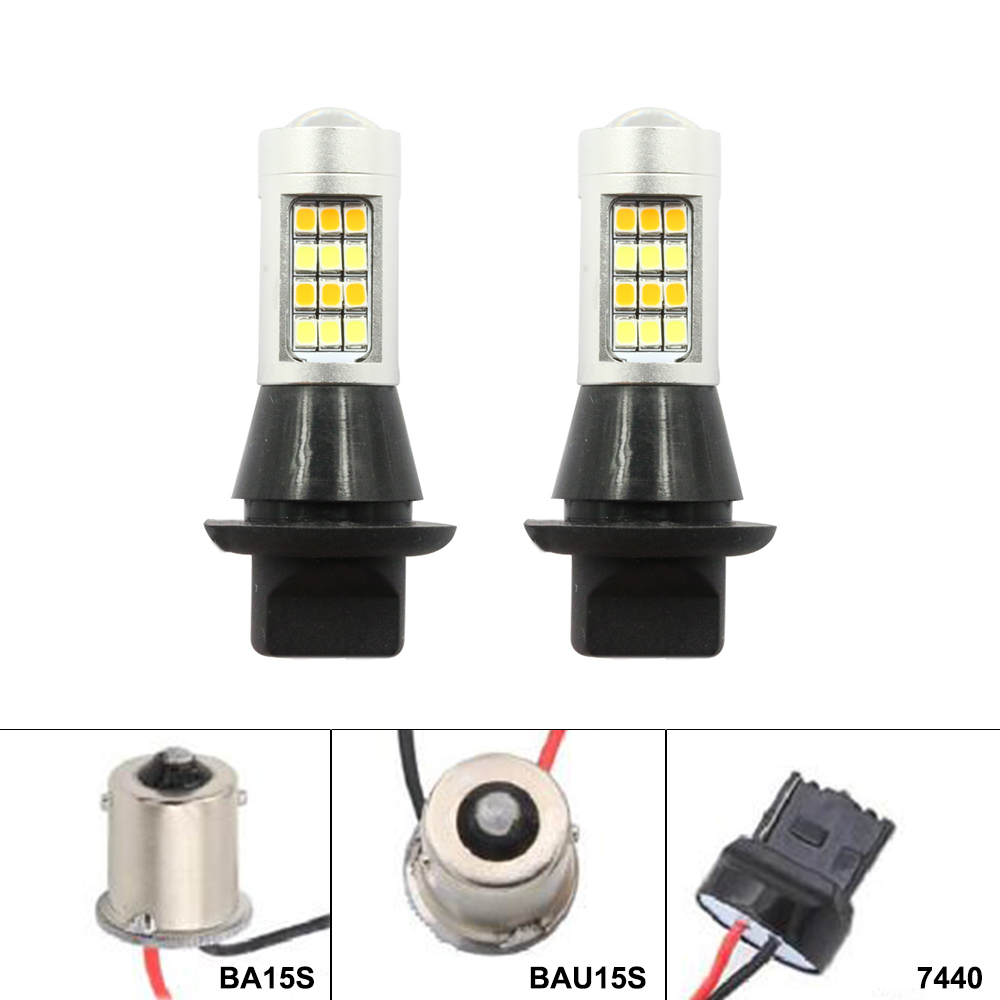 Car S25 BA15S BAU15S 1156 2835 42SMD Dual Light Spot Light T20 7440 Switchback DRL Turn Signal Lamp 12V Canbus LED Bulb
Car S25 BA15S BAU15S 1156 2835 42SMD Dual Light Spot Light T20 7440 Switchback DRL Turn Signal Lamp 12V Canbus LED Bulb