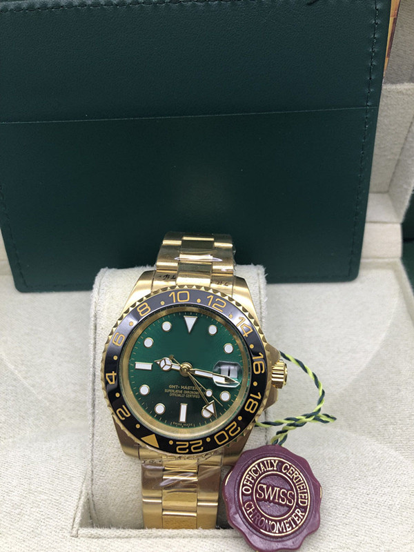 With original box Luxury watches Automatic Mechanical Movement 18K II Ceramic bezel 116713 Green Dial WATCH MENS WATCHES, Style 1 original box + watch
With original box Luxury watches Automatic Mechanical Movement 18K II Ceramic bezel 116713 Green Dial WATCH MENS WATCHES, Style 1 original box + watch