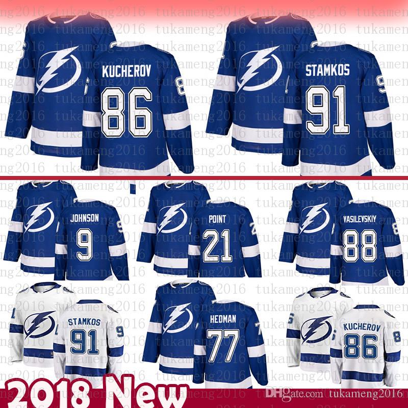 Tampa Bay Lightning 91 Steven Stamkos Hockey Jerseys men Nikita Kucherov 77 Victor Hedman 88 Andrei Vasilevskiy 9 Johnson MEN Brayden Point, Black;red
Tampa Bay Lightning 91 Steven Stamkos Hockey Jerseys men Nikita Kucherov 77 Victor Hedman 88 Andrei Vasilevskiy 9 Johnson MEN Brayden Point, Black;red