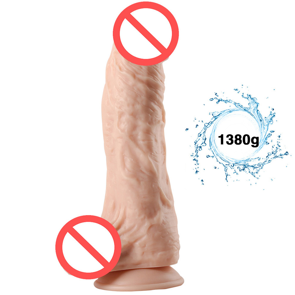 12,79 pouces géant chair Dildo avec une forte Ventouse PVC réaliste long et épais gros pénis adulte Sextoys pour femmes
