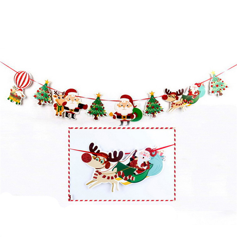 Santa Claus Christmas Hanging Ornaments Window Hotel Party Home Hanging DIY Decor Banner Colorful Decorations 2019 fashion
Santa Claus Christmas Hanging Ornaments Window Hotel Party Home Hanging DIY Decor Banner Colorful Decorations 2019 fashion