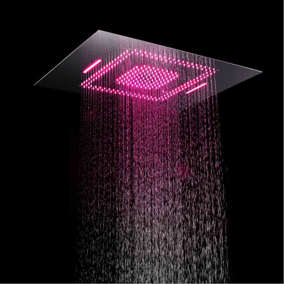 Two Water Flow Functions Embeded Conceal Ceiling Easy Install Large Overhead Shower 304SUS Square Faucet Accessory 60x80cm Rectangle Shower
Two Water Flow Functions Embeded Conceal Ceiling Easy Install Large Overhead Shower 304SUS Square Faucet Accessory 60x80cm Rectangle Shower