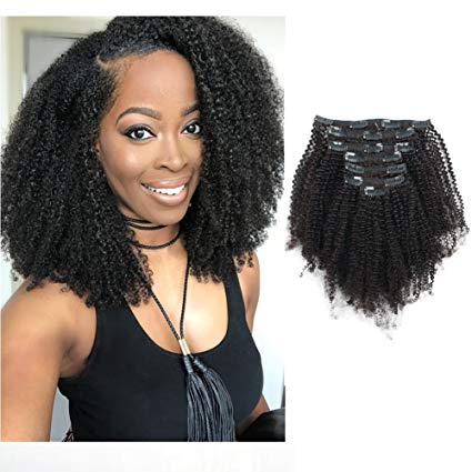 Divaswigs Short Remy Afro Coily Clip In Human Hair Extensions 4B 4C Afro Kinky Curly Clip ins For African Americans Black Women 120g
Divaswigs Short Remy Afro Coily Clip In Human Hair Extensions 4B 4C Afro Kinky Curly Clip ins For African Americans Black Women 120g