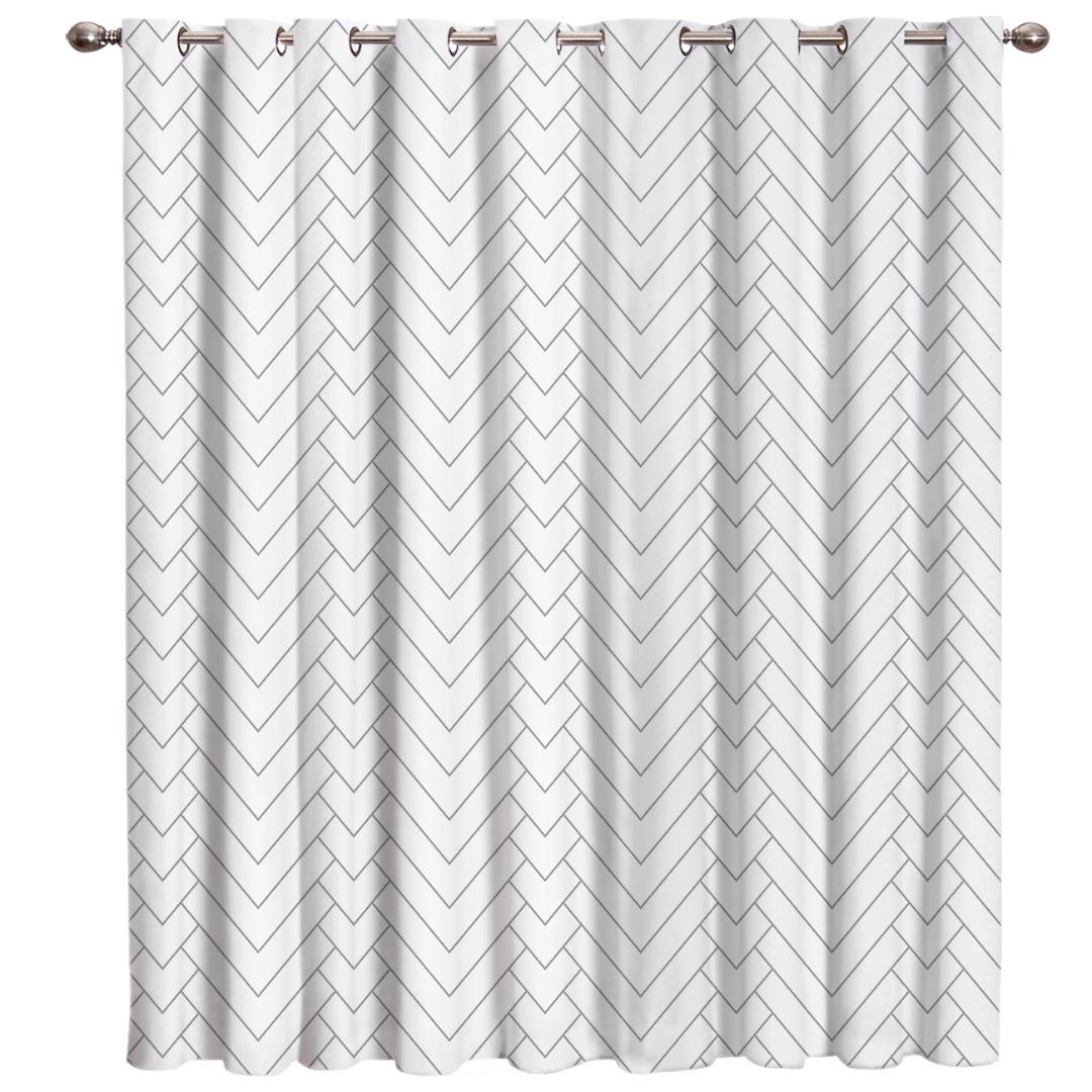 Geometric Pattern Natural Herringbone Window Curtains Dark Blackout Kitchen Indoor Floral Decor Kids Curtain Panels, As pic
Geometric Pattern Natural Herringbone Window Curtains Dark Blackout Kitchen Indoor Floral Decor Kids Curtain Panels, As pic