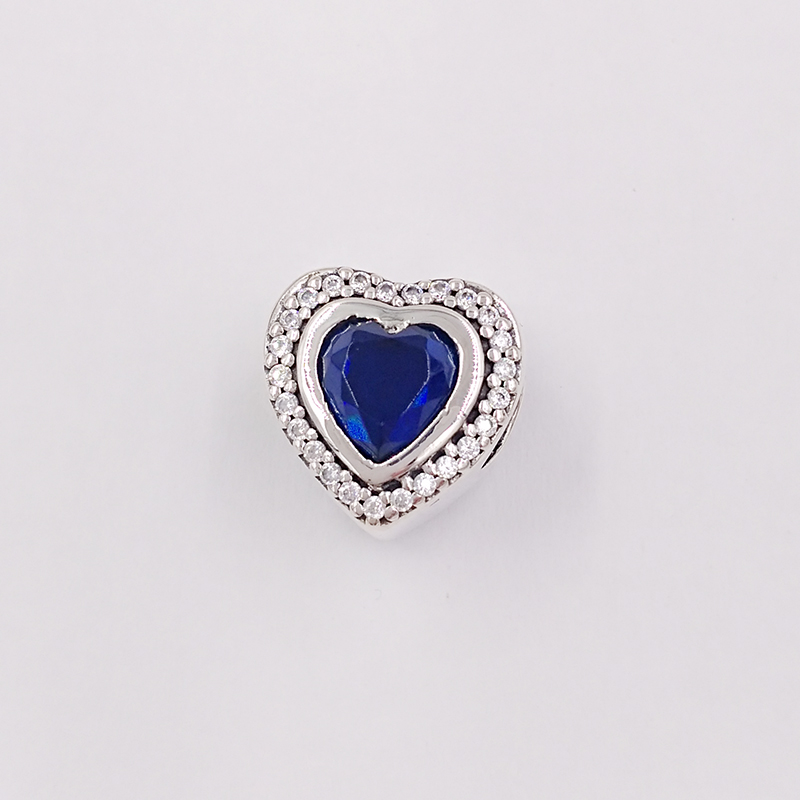 Authentic 925 Sterling Silver Beads Sparkling Love Charm, Clear Cz & Blue Crystal Charms Fits European Pandora Style Jewelry Bracelets & Nec
Authentic 925 Sterling Silver Beads Sparkling Love Charm, Clear Cz & Blue Crystal Charms Fits European Pandora Style Jewelry Bracelets & Nec