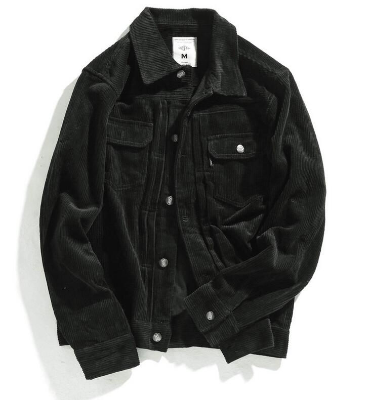 JIN JUE LES Brand Clothing Corduroy Men Jacket Autumn Winter Multi-Pocket Tooling Retro Jacket Coat Fashion Casual Lapel Outwear, Black
JIN JUE LES Brand Clothing Corduroy Men Jacket Autumn Winter Multi-Pocket Tooling Retro Jacket Coat Fashion Casual Lapel Outwear, Black