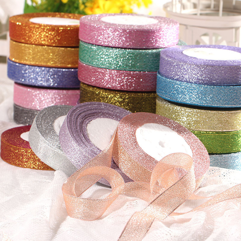 25Yard 22M 1'' Handmade Silver Metallic Glitter Ribbons For DIY Crafts Sewing Fabric Christmas Party Wedding Supplies Gift Wrap
25Yard 22M 1'' Handmade Silver Metallic Glitter Ribbons For DIY Crafts Sewing Fabric Christmas Party Wedding Supplies Gift Wrap