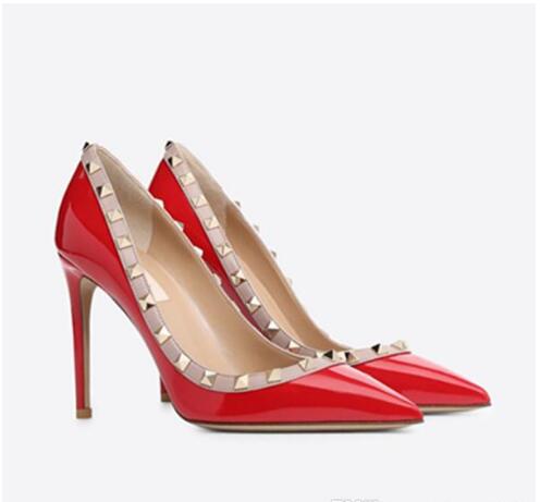 Free shipping fashion designer new lady rivet heels, pointed leather sexy banquet dress heels + box, size 35-42
Free shipping fashion designer new lady rivet heels, pointed leather sexy banquet dress heels + box, size 35-42
