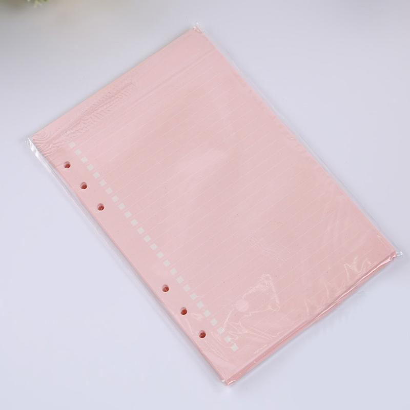 Classic 6 Holes Multicolor Inner Notebook Delicate Diary Core Binder Refilling Portable 
Classic 6 Holes Multicolor Inner Notebook Delicate Diary Core Binder Refilling Portable