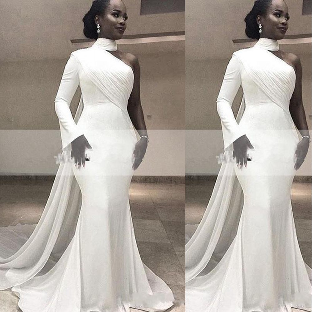 New Cheap African High Neck Mermaid Prom Dresses Long Sleeve Chiffon Black Girls Pageant Gowns Formal Party Dress Black Girls Evening Gowns, Dark green
New Cheap African High Neck Mermaid Prom Dresses Long Sleeve Chiffon Black Girls Pageant Gowns Formal Party Dress Black Girls Evening Gowns, Dark green
