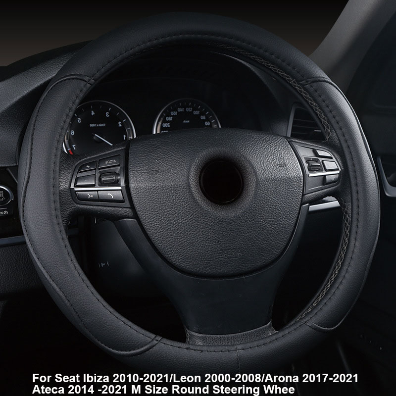 Car Steering Wheel Cover For Seat Ibiza 2010 -2021 Leon 2000-2008 Arona 2017 -2021 Ateca 2014 M Size Round Steering Wheel
Car Steering Wheel Cover For Seat Ibiza 2010 -2021 Leon 2000-2008 Arona 2017 -2021 Ateca 2014 M Size Round Steering Wheel