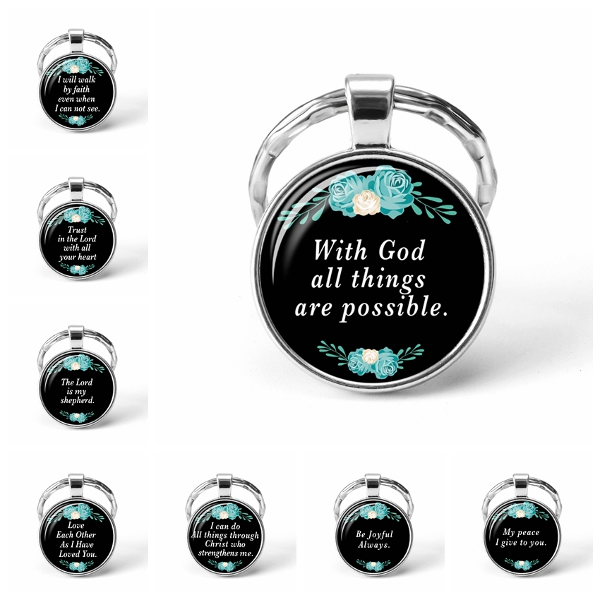 Newest Metal Key Chains The Lord Is My Shepherd Quote Scripture Bible Verse Pendant Glass Cabochon Key Chain Key Ring
Newest Metal Key Chains The Lord Is My Shepherd Quote Scripture Bible Verse Pendant Glass Cabochon Key Chain Key Ring