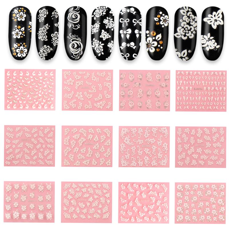 1pcs 3D Flower Design Water Transfer Nails Art Sticker Decals Lady Women Manicure Tools Nail Wraps Decals Lace Nails Art Sticker, 10
1pcs 3D Flower Design Water Transfer Nails Art Sticker Decals Lady Women Manicure Tools Nail Wraps Decals Lace Nails Art Sticker, 10