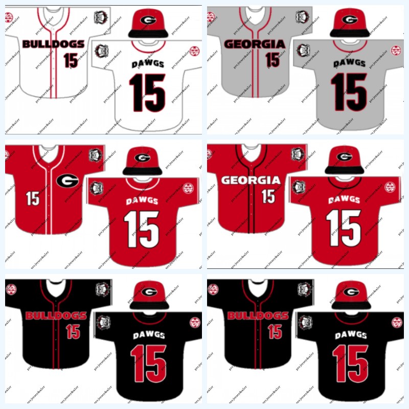 Georgia Bulldogs NCAA College Baseball Jersey For Mens Womens Youth Double Stitched Name & Number & Logo High Quailty Free Shipping, Grey
Georgia Bulldogs NCAA College Baseball Jersey For Mens Womens Youth Double Stitched Name & Number & Logo High Quailty Free Shipping, Grey