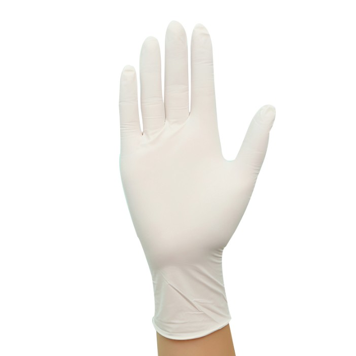 100pcs Disposable Latex Gloves White Non-Slip Laboratory Rubber Latex Protective Gloves Hot Selling Household Cleaning Products1