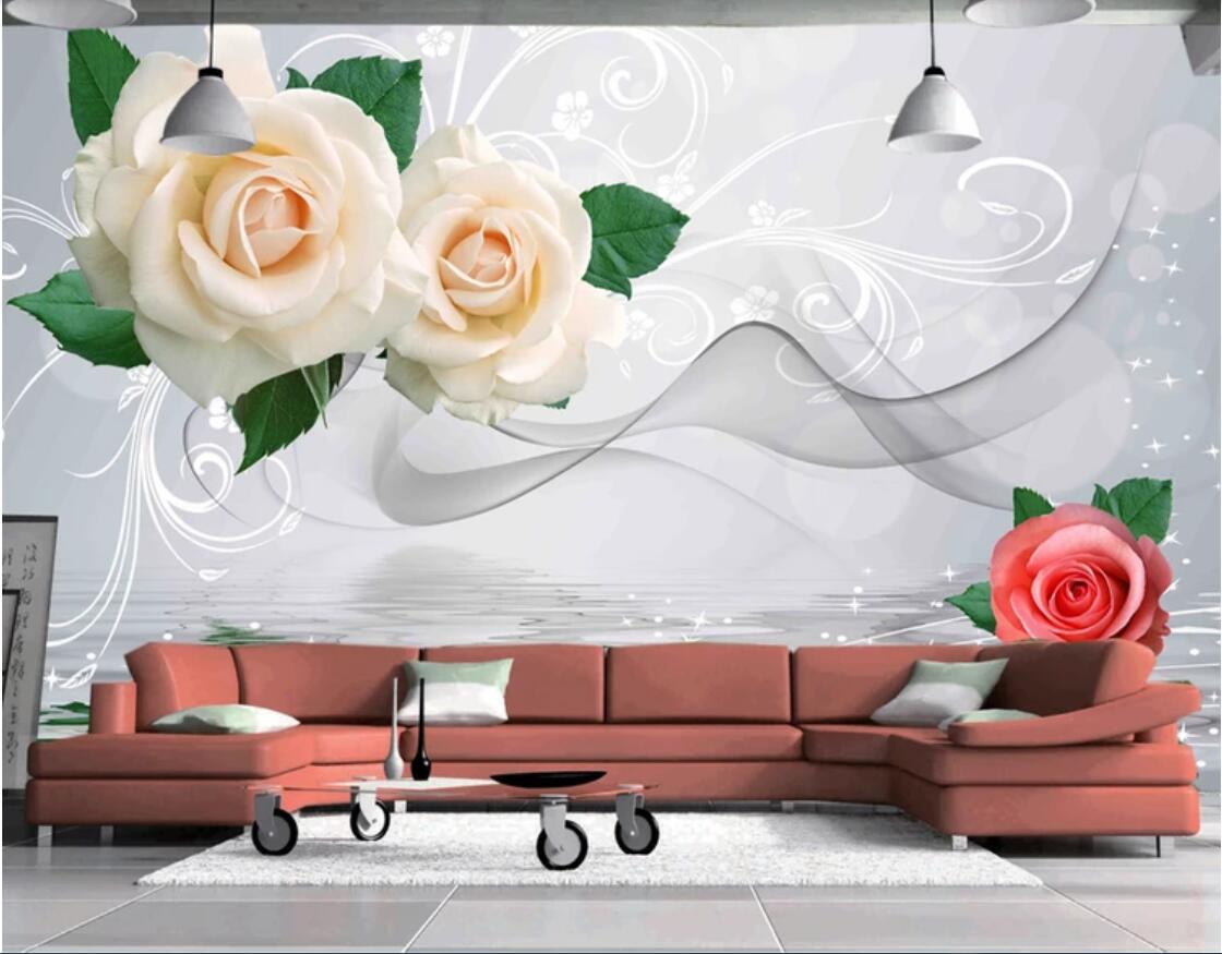 3d room wallpaper custom photo non-woven mural Romantic rose water reflection background wall painting wall art canvas pictures, Picture shows
3d room wallpaper custom photo non-woven mural Romantic rose water reflection background wall painting wall art canvas pictures, Picture shows