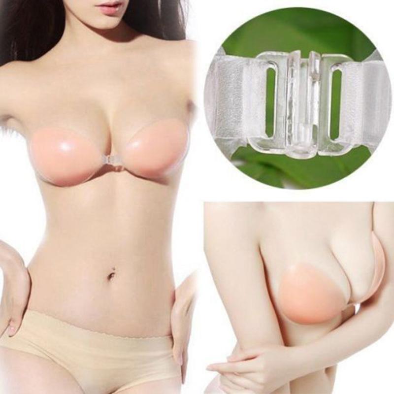 Silicone Self-adhesive Stick On Gel Push Up Strapless Backless Invisible Sexy Adhesive Women Seamless Push Up Bra For Ladies, As pic
Silicone Self-adhesive Stick On Gel Push Up Strapless Backless Invisible Sexy Adhesive Women Seamless Push Up Bra For Ladies, As pic