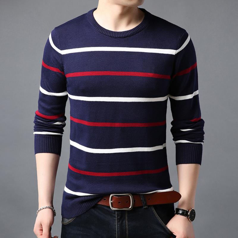 O-Neck Striped Sweater Winter 2020 Autumn Fashion Long Sleeve Knitted Men Cotton Sweater High Quality Clothes SW12, Beige
O-Neck Striped Sweater Winter 2020 Autumn Fashion Long Sleeve Knitted Men Cotton Sweater High Quality Clothes SW12, Beige